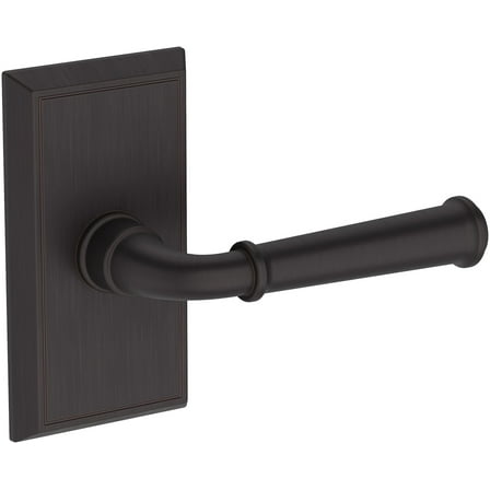 Baldwin Hd.Dun.R.Hfr Dunsmoor Non-Turning One-Sided Dummy Door Lever - Bronze