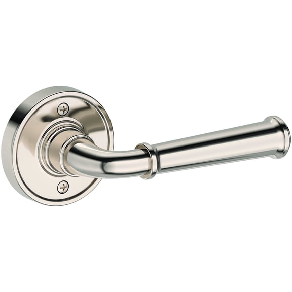 Baldwin HDDUNRRR055 Dunsmoor Non-Turning One-Sided Dummy Door Lever - Nickel