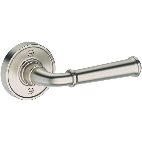 Baldwin HDDUNRRR150 Dunsmoor Non-Turning One-Sided Dummy Door Lever - Nickel