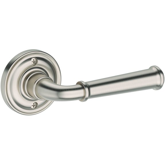 Baldwin HDDUNTRR150 Dunsmoor Non-Turning One-Sided Dummy Door Lever - Nickel