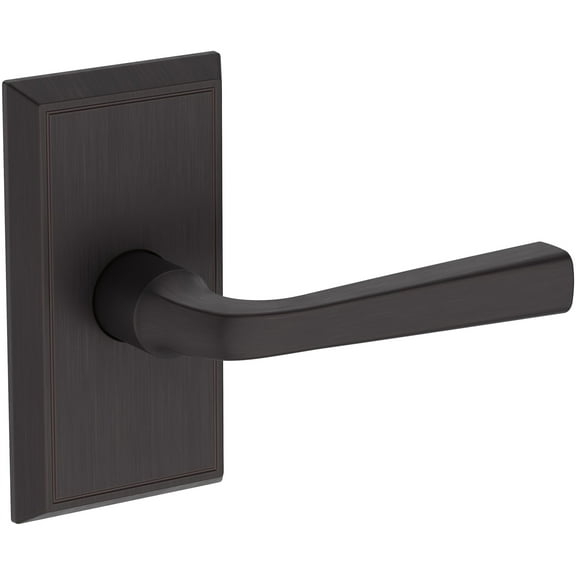 Baldwin Hd.Kin.R.Hfr Kingvale Non-Turning One-Sided Dummy Door Lever - Bronze