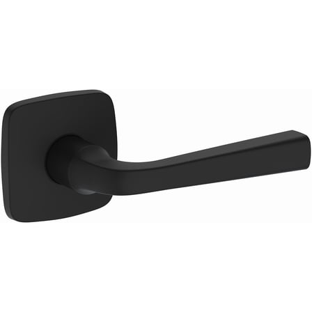 Baldwin Hd.Kin.R.Sfr Kingvale Non-Turning One-Sided Dummy Door Lever - Black