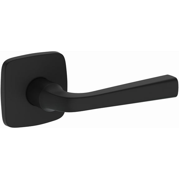 Baldwin Hd.Kin.R.Sfr Kingvale Non-Turning One-Sided Dummy Door Lever - Black