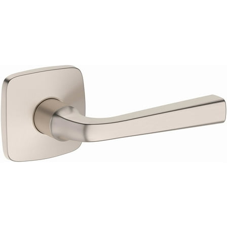 Baldwin Hd.Kin.R.Sfr Kingvale Non-Turning One-Sided Dummy Door Lever - Nickel