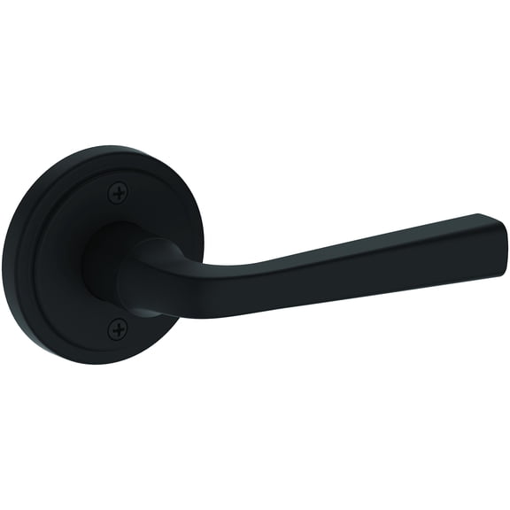 Baldwin HDKINSRR190 Kingvale Non-Turning One-Sided Dummy Door Lever - Black