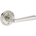 thumbnail image 1 of Baldwin HDKINSRR150 Kingvale Non-Turning One-Sided Dummy Door Lever - Nickel, 1 of 7