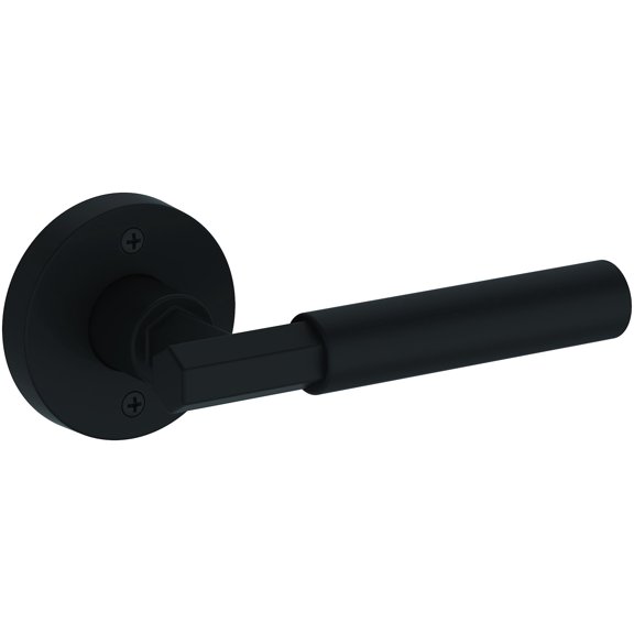 Baldwin HDRIDCRR190 Riddling Non-Turning One-Sided Dummy Door Lever - Black