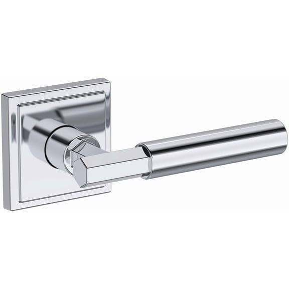 Baldwin Hd.Rid.R.Ssr Riddling Non-Turning One-Sided Dummy Door Lever - Chrome