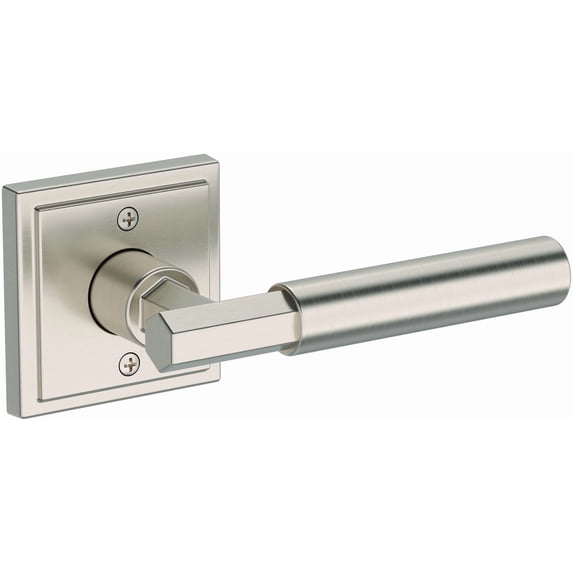 Baldwin HDRIDSSR150 Riddling Non-Turning One-Sided Dummy Door Lever - Nickel