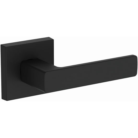 Baldwin Hd.Sha.R.Csr Sharpewood Non-Turning One-Sided Dummy Door Lever - Black
