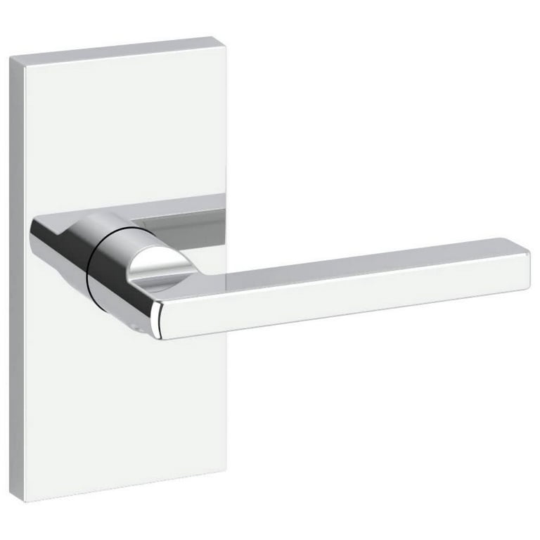 Baldwin Hd.Squ.Cfr Square Non-Turning One-Sided Dummy Door Lever - Chrome