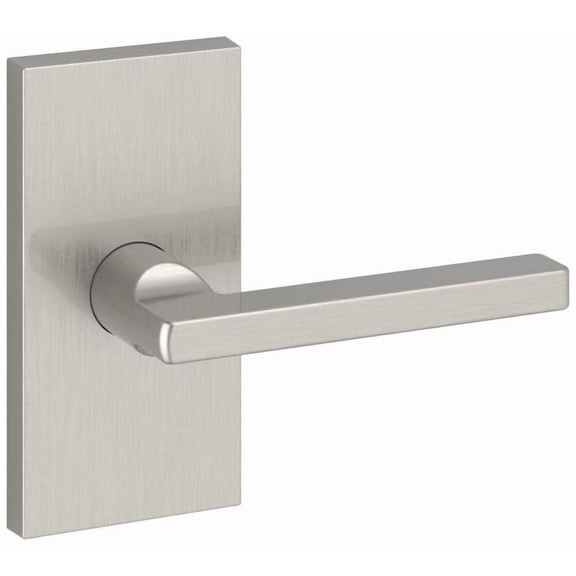 Baldwin Hd.Squ.Cfr Square Non-Turning One-Sided Dummy Door Lever - Nickel