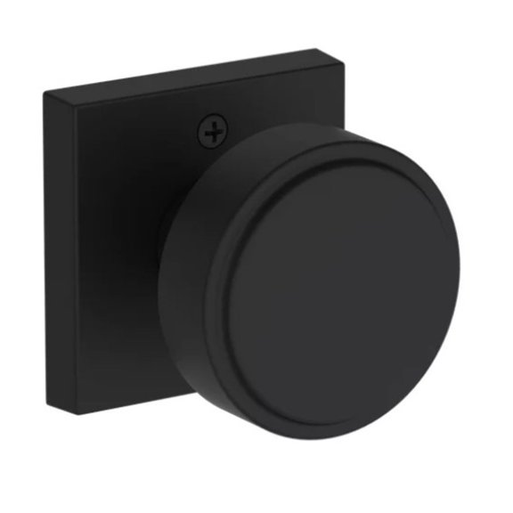 Baldwin Hd.Vas.Csr Vashon Non-Turning One-Sided Dummy Door Knob - Black