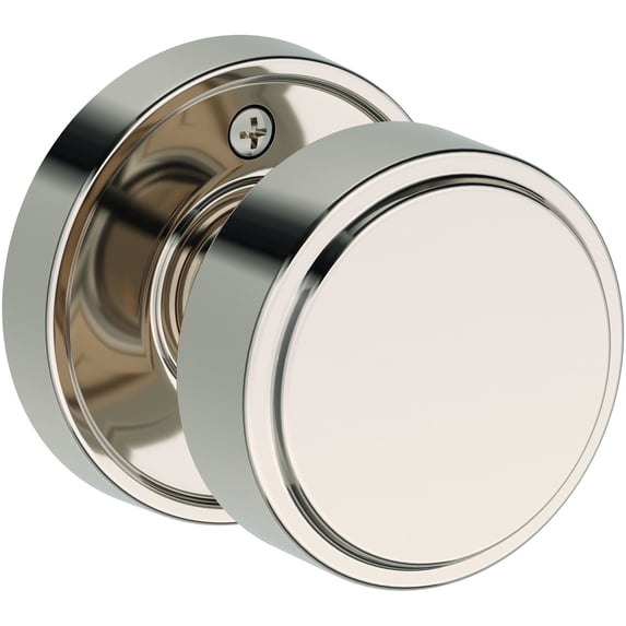 Baldwin HDVASRRR055 Vashon Non-Turning One-Sided Dummy Door Knob - Nickel