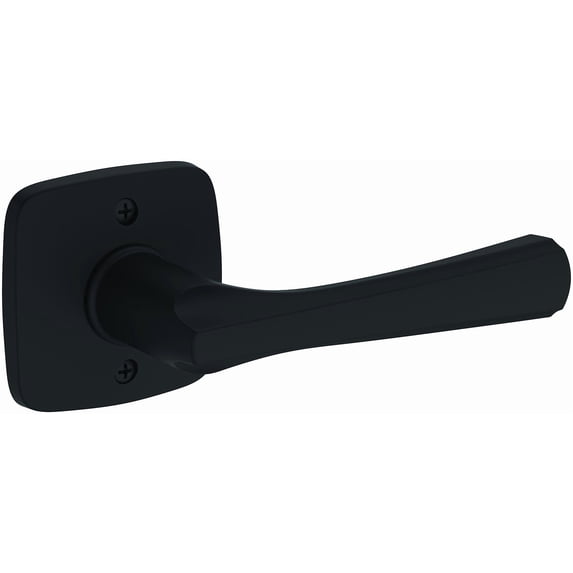 Baldwin Hd.Wyn.R.Sfr Wyndcliff Non-Turning One-Sided Dummy Door Lever - Black