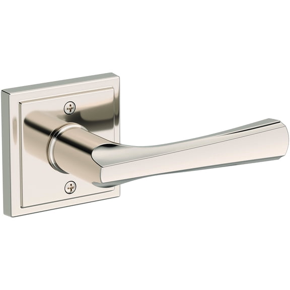 Baldwin HDWYNSSR055 Wyndcliff Non-Turning One-Sided Dummy Door Lever - Nickel