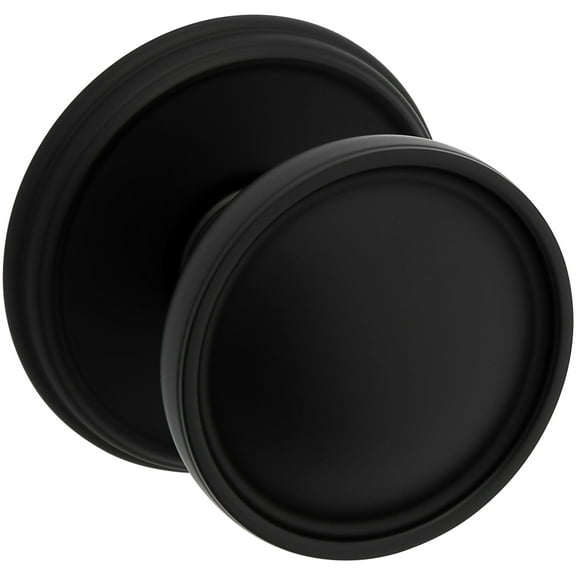 Baldwin K012.Idm K012 Non-Turning One-Sided Dummy Door Knob Set - Black