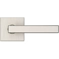 thumbnail image 1 of Baldwin L023.Fd L023 Non-Turning Two-Sided Dummy Door Lever Set - Nickel, 1 of 7