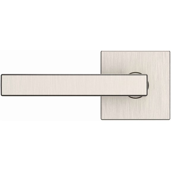 Baldwin L023056LDM L023 Left Handed Non-Turning One-Sided Dummy Door Lever - Nickel
