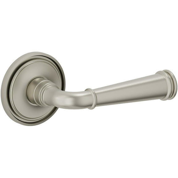 Baldwin Estate L033056PASS Briarcrest Passage Door Lever Set, Nickel