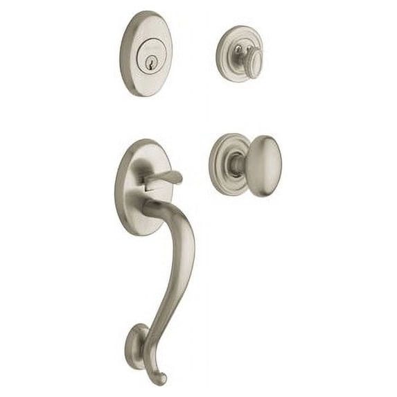 Baldwin Logan Full Dummy Handle Set with Egg Knob