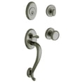 thumbnail image 1 of Baldwin Logan Single Cylinder Handleset with Interior Knob and Sectional Trim, 1 of 7