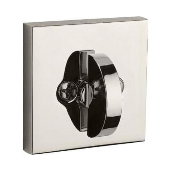 Baldwin PT.CSD.260 Patio Contemporary Square Deadbolt Bright Chrome