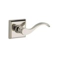 thumbnail image 1 of Baldwin PVCURTRR141 Curve Reserve Lever Traditional Round, Polished Nickel, 1 of 1