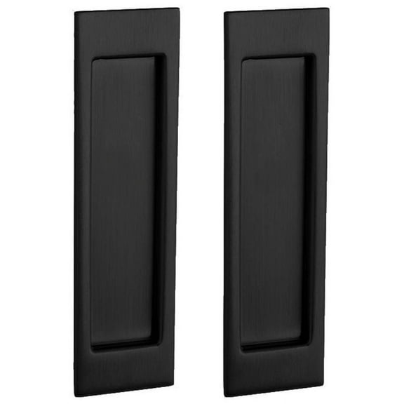 Baldwin Pd005.Fd Santa Monica Dummy Pocket Door Pull Set From The Estate Collection -