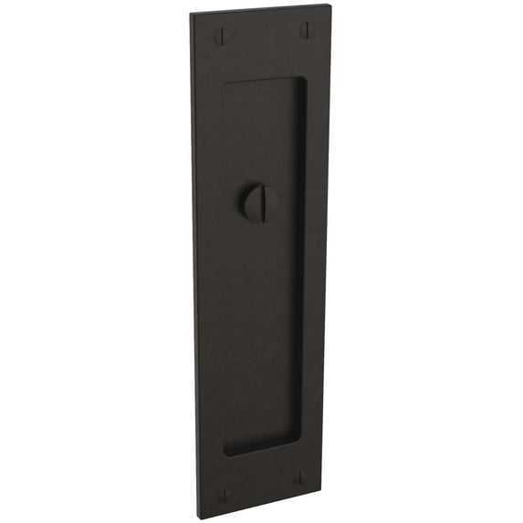 Baldwin PD005.PRIV Santa Monica Privacy Pocket Door Set with Door Pull from the, Oil Rubbed Bronze