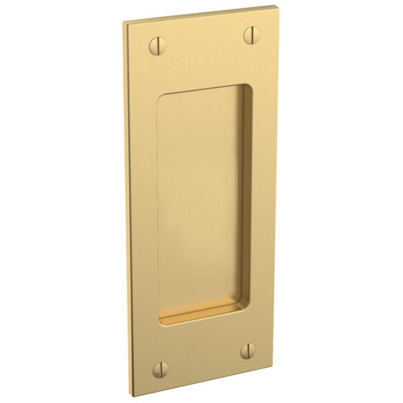 Baldwin Pd006.Fd Santa Monica Dummy Pocket Door Pull Set From The Estate Collection -