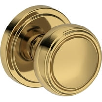 Baldwin Ps.Bre.Srr Bremerton Passage Door Knob Set - Brass