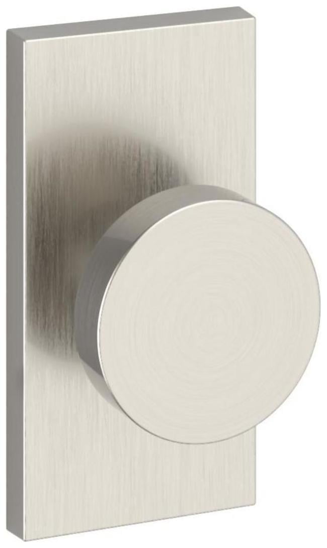 Baldwin PSCONCFR150 Contemporary Passage Door Knob Set - Nickel