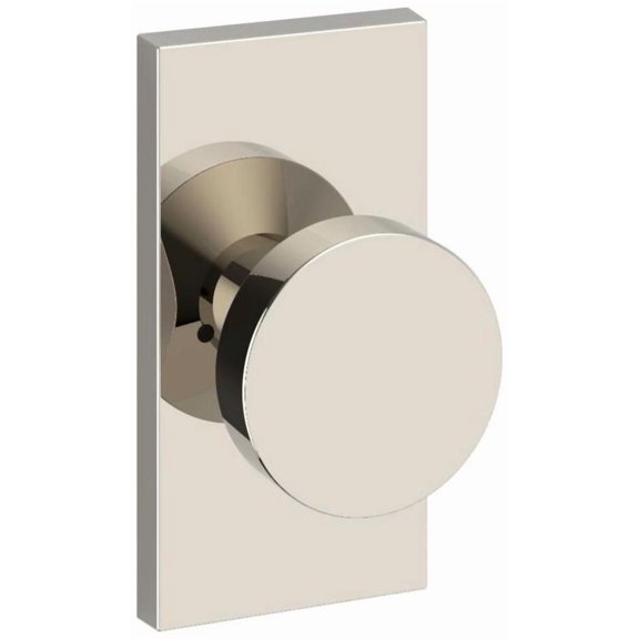 Baldwin PVCONCFR055 Contemporary Privacy Door Knob Set - Nickel