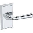 thumbnail image 1 of Baldwin PSDUNHFR260 Dunsmoor Passage Door Lever Set - Chrome, 1 of 7