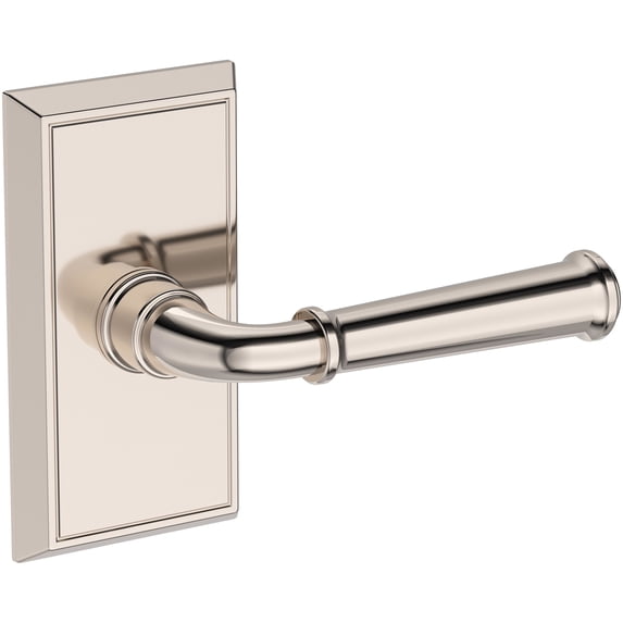 Baldwin PSDUNHFR055 Dunsmoor Passage Door Lever Set - Nickel