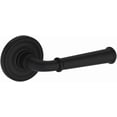 thumbnail image 1 of Baldwin PSDUNTRR190 Dunsmoor Passage Door Lever Set - Black, 1 of 7