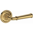 thumbnail image 1 of Baldwin PSDUNTRR003 Dunsmoor Passage Door Lever Set - Brass, 1 of 7