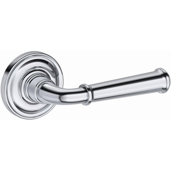 Baldwin Ps.Dun.R.Trr Dunsmoor Passage Door Lever Set - Chrome