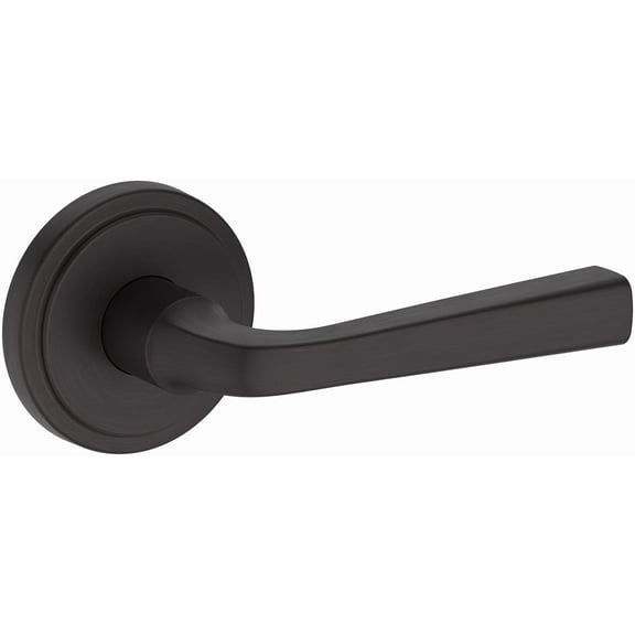 Baldwin PSKINSRR112 Kingvale Passage Door Lever Set - Bronze