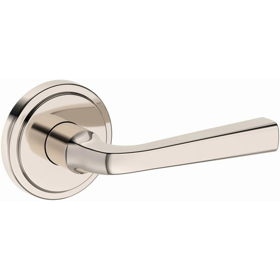 Baldwin PSKINSRR055 Kingvale Passage Door Lever Set - Nickel
