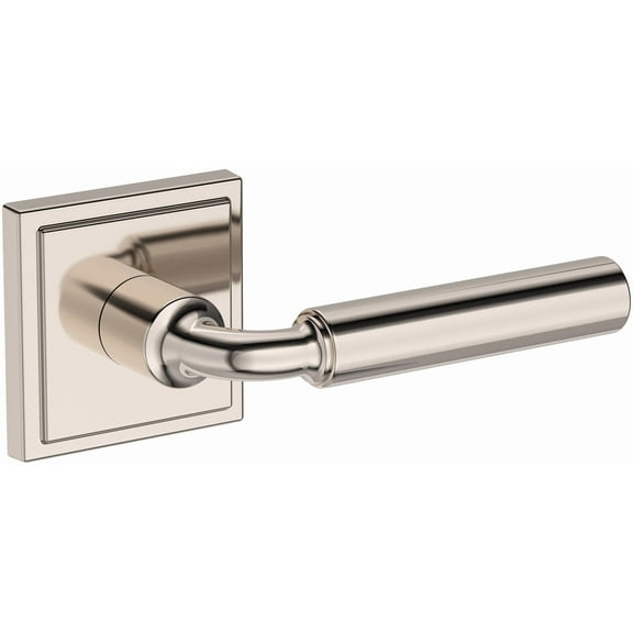 Baldwin PSLACSSR055 La Conner Passage Door Lever Set - Nickel