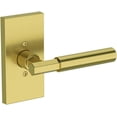thumbnail image 1 of Baldwin Hd.Rid.R.Cfr Riddling Non-Turning One-Sided Dummy Door Lever - Brass, 1 of 7