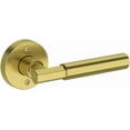 thumbnail image 1 of Baldwin HDRIDCRR044 Riddling Non-Turning One-Sided Dummy Door Lever - Brass, 1 of 7
