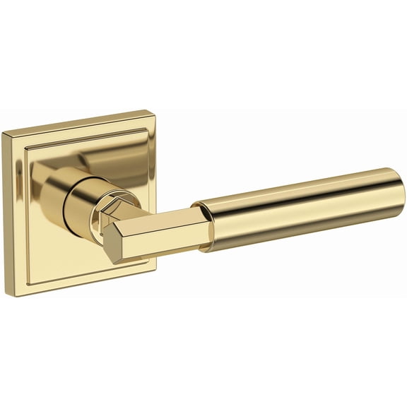 Baldwin PSRIDSSR031 Riddling Passage Door Lever Set - Brass