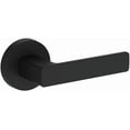 thumbnail image 1 of Baldwin PSSHACRR190 Sharpewood Passage Door Lever Set - Black, 1 of 7