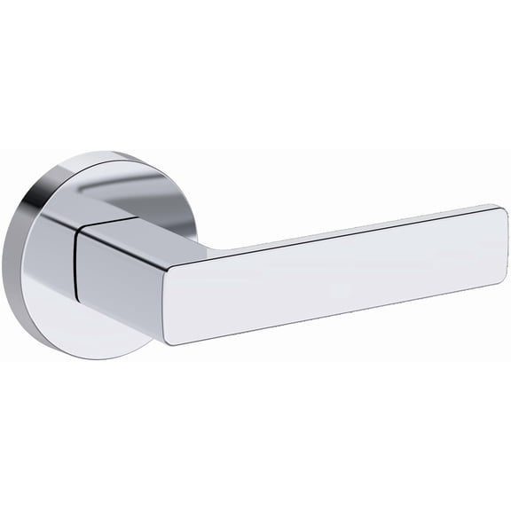Baldwin Ps.Sha.R.Crr Sharpewood Passage Door Lever Set - Chrome