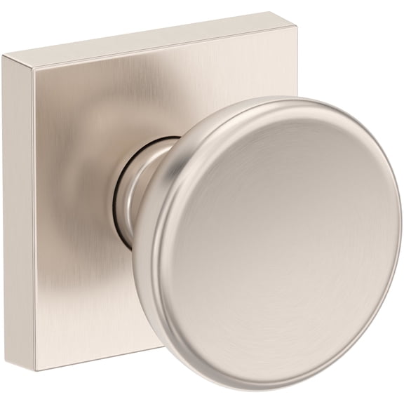 Baldwin Ps.Sol.Csr Solvang Passage Door Knob Set - Nickel