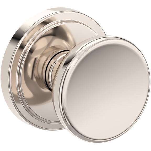 Baldwin PSSOLSRR055 Solvang Passage Door Knob Set - Nickel