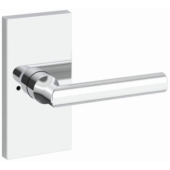 Baldwin PVTUBCFR260 Tube Privacy Door Lever Set - Chrome